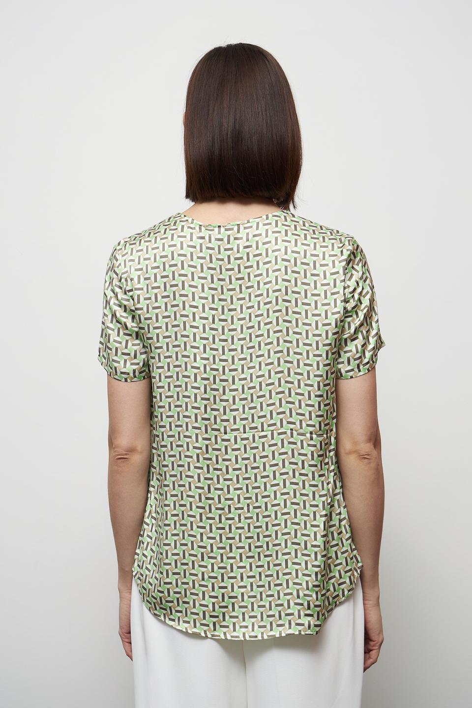 Блуза Gerry Weber с принтом зелёный