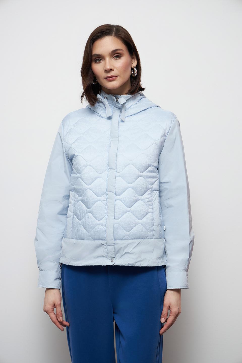 Куртка Milestone стеганая голубая