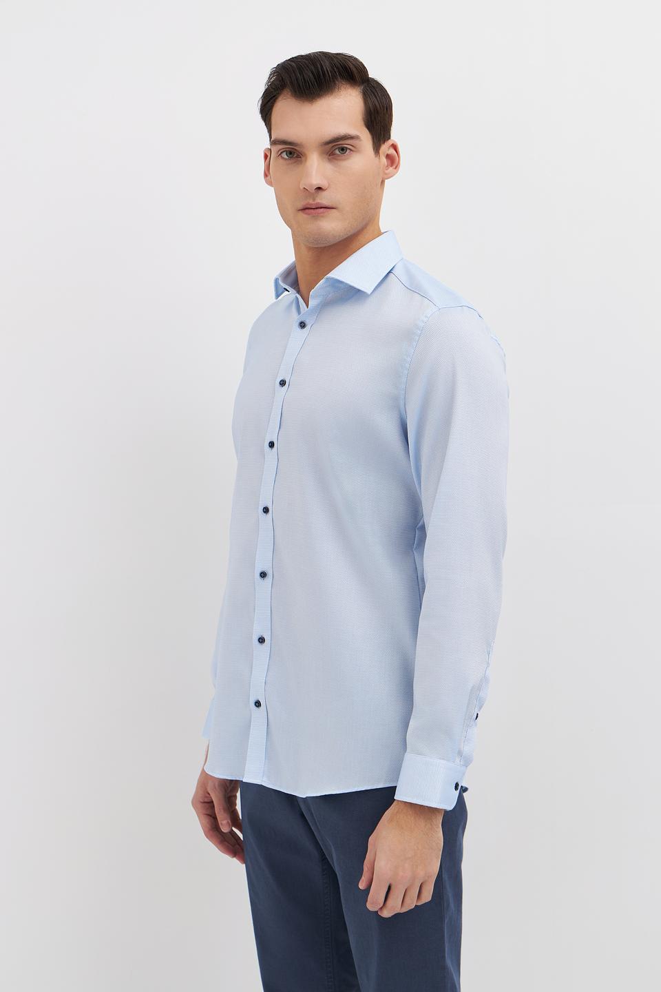 Рубашка Venti men голубая