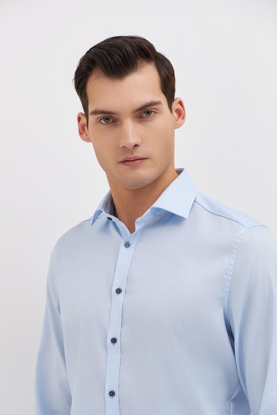 Рубашка Venti men голубая