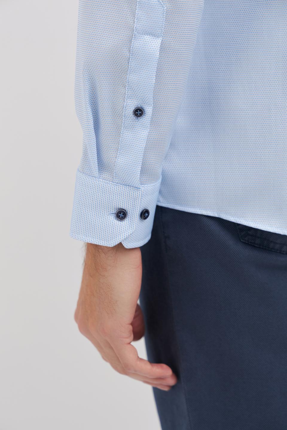 Рубашка Venti men голубая