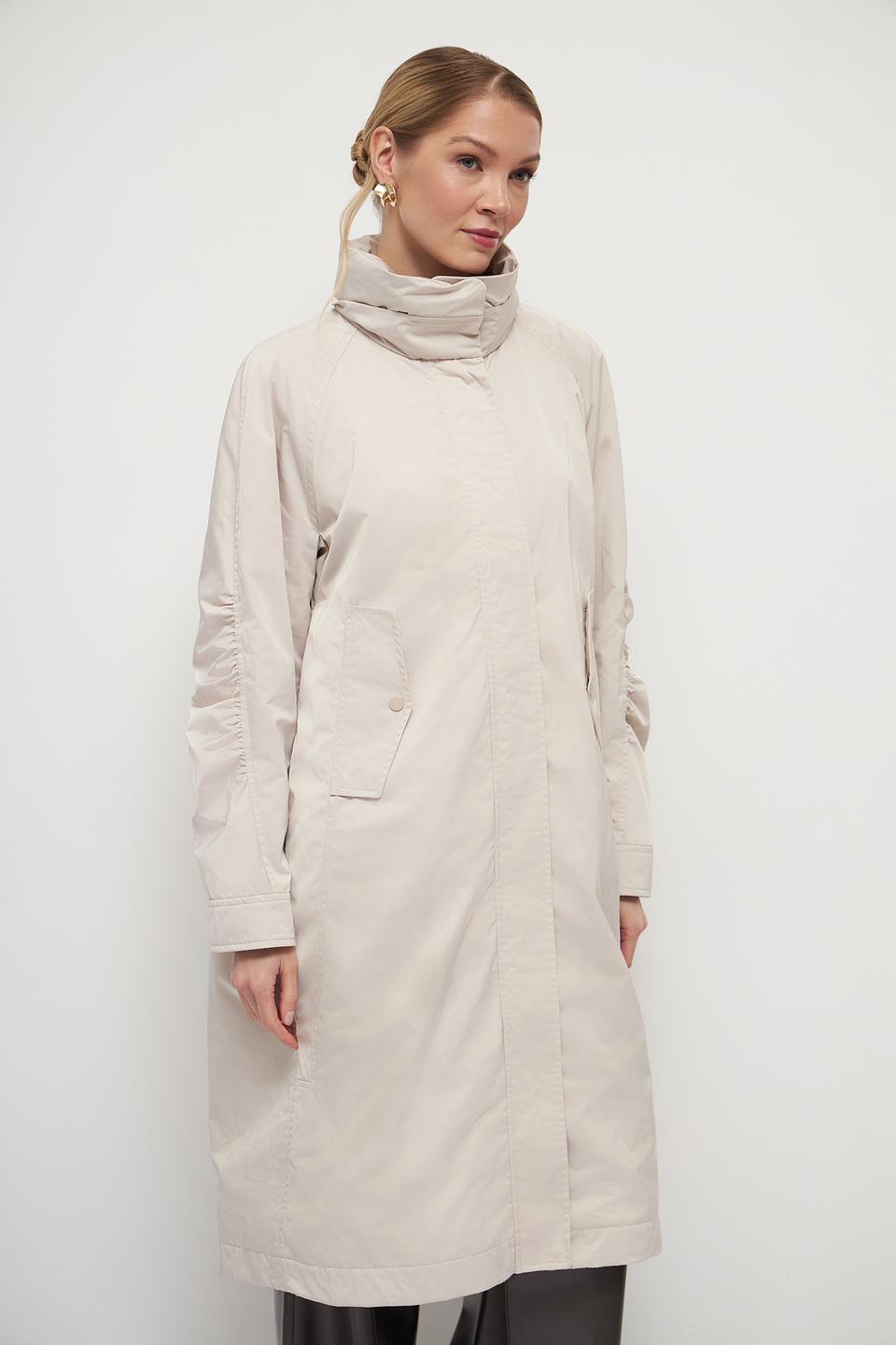 Плащ Marc Cain бежевый