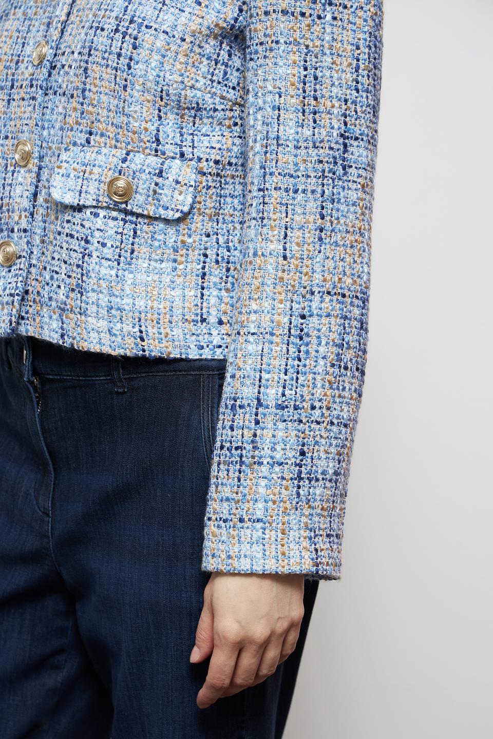 Жакет Betty Barclay в клетку голубой