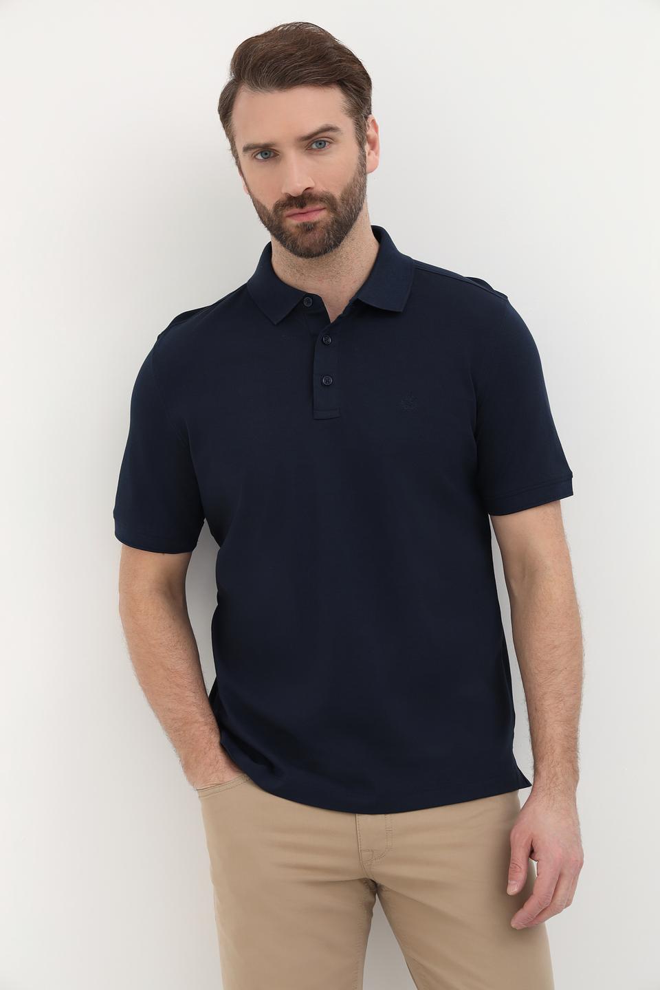 Поло Monte Carlo тёмно-синее