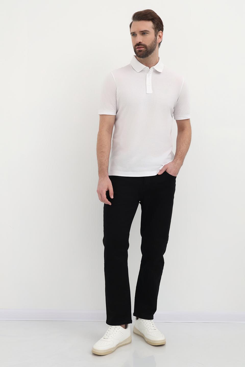 Джинсы Pezzo чёрные slim fit