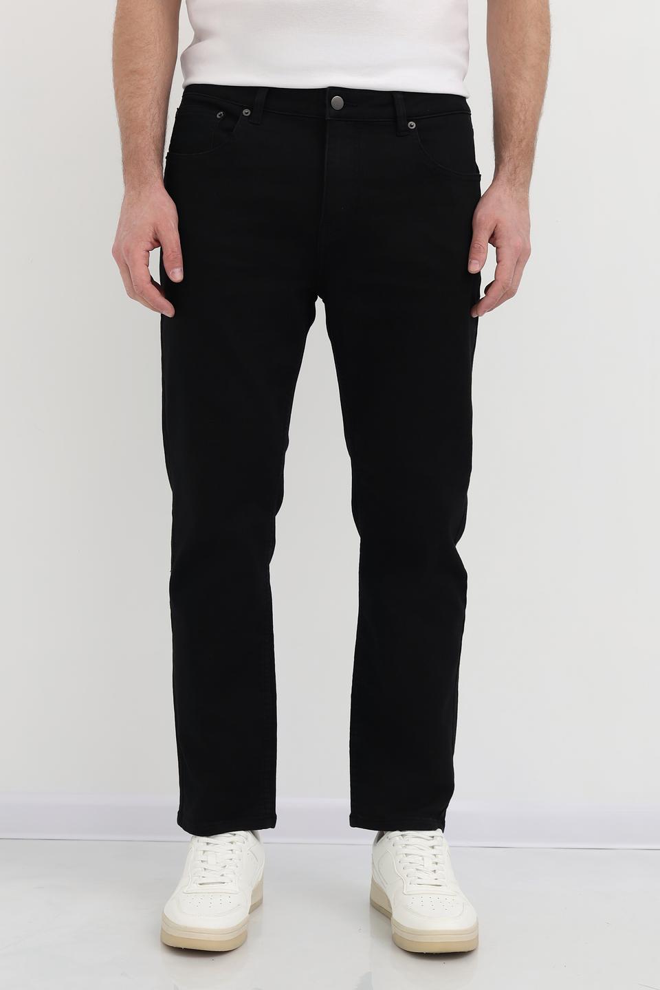 Джинсы Pezzo чёрные slim fit