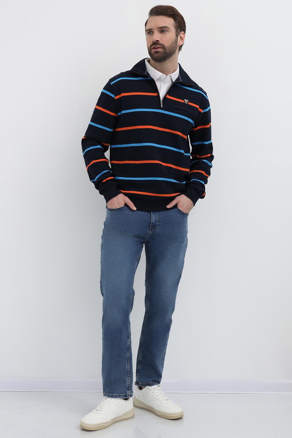 Джемпер Monte Carlo в полоску