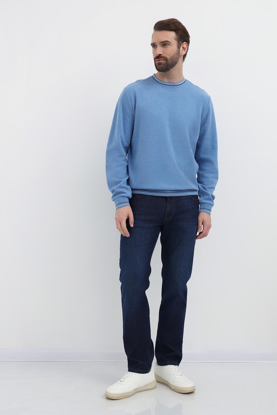 Джемпер Monte Carlo голубой