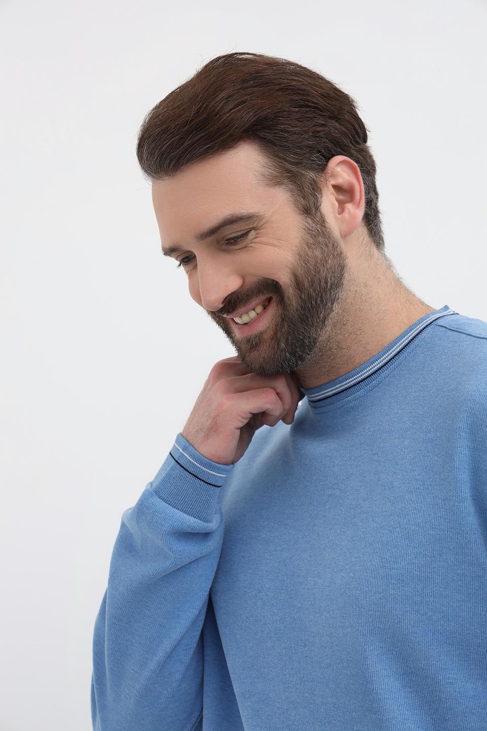 Джемпер Monte Carlo голубой