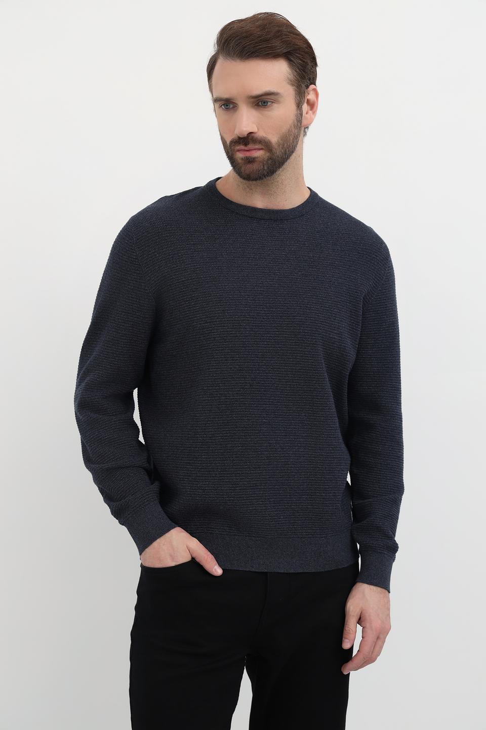 Джемпер Casa Moda мужской тёмно-синий