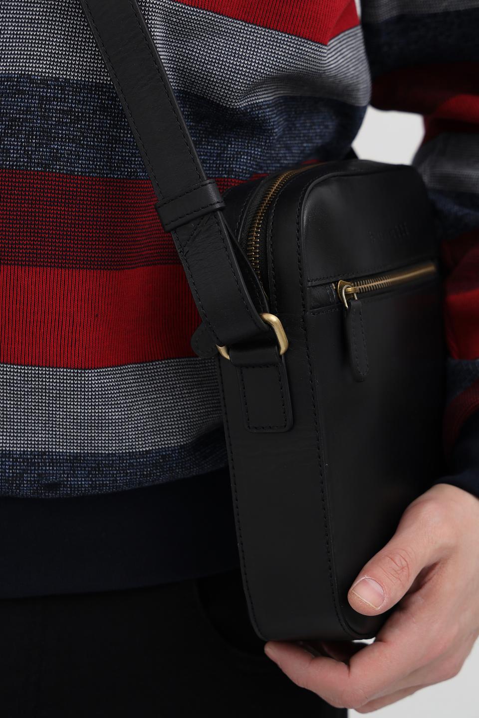 Сумка через плечо Bugatti ACC чёрная