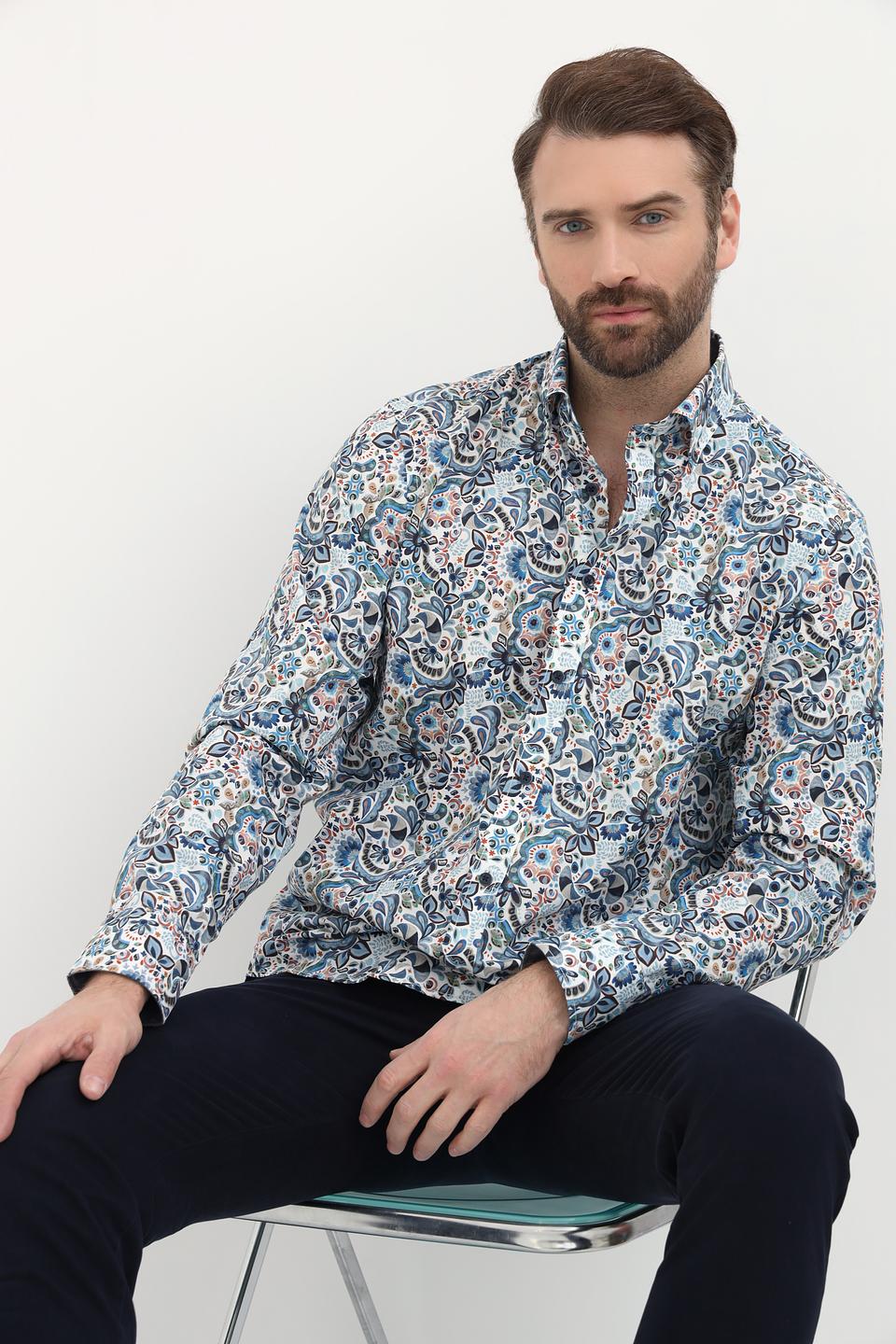 Рубашка Casa Moda с узором
