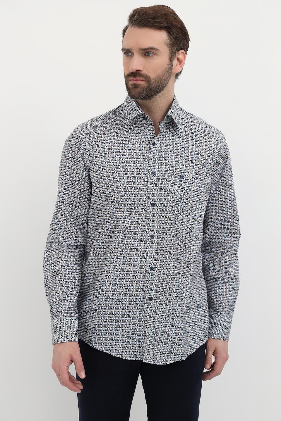 Рубашка Casa Moda с принтом