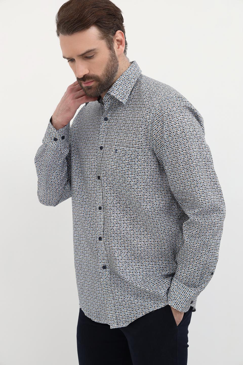 Рубашка Casa Moda с принтом