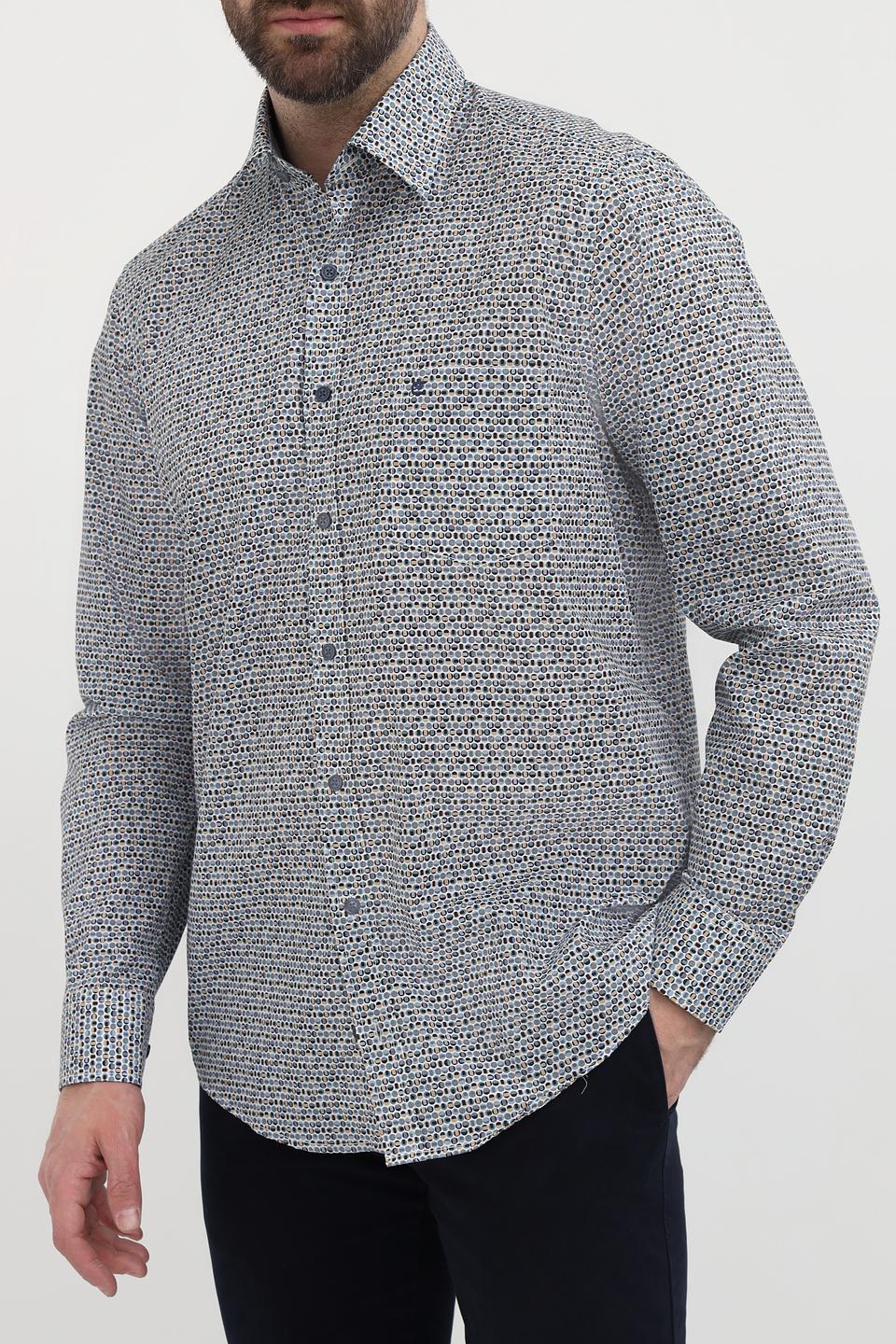 Рубашка Casa Moda с принтом