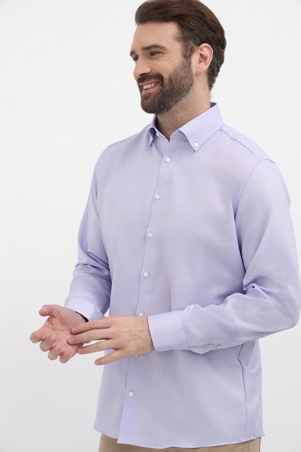 Рубашка Venti мужская лавандовая