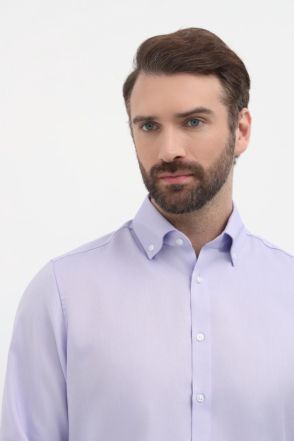 Рубашка Venti мужская лавандовая