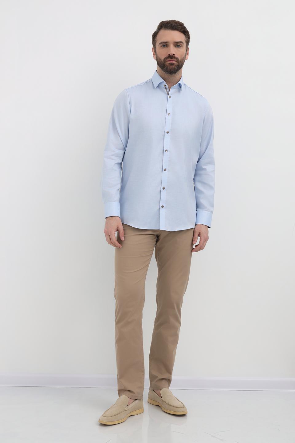 Рубашка Venti men голубая