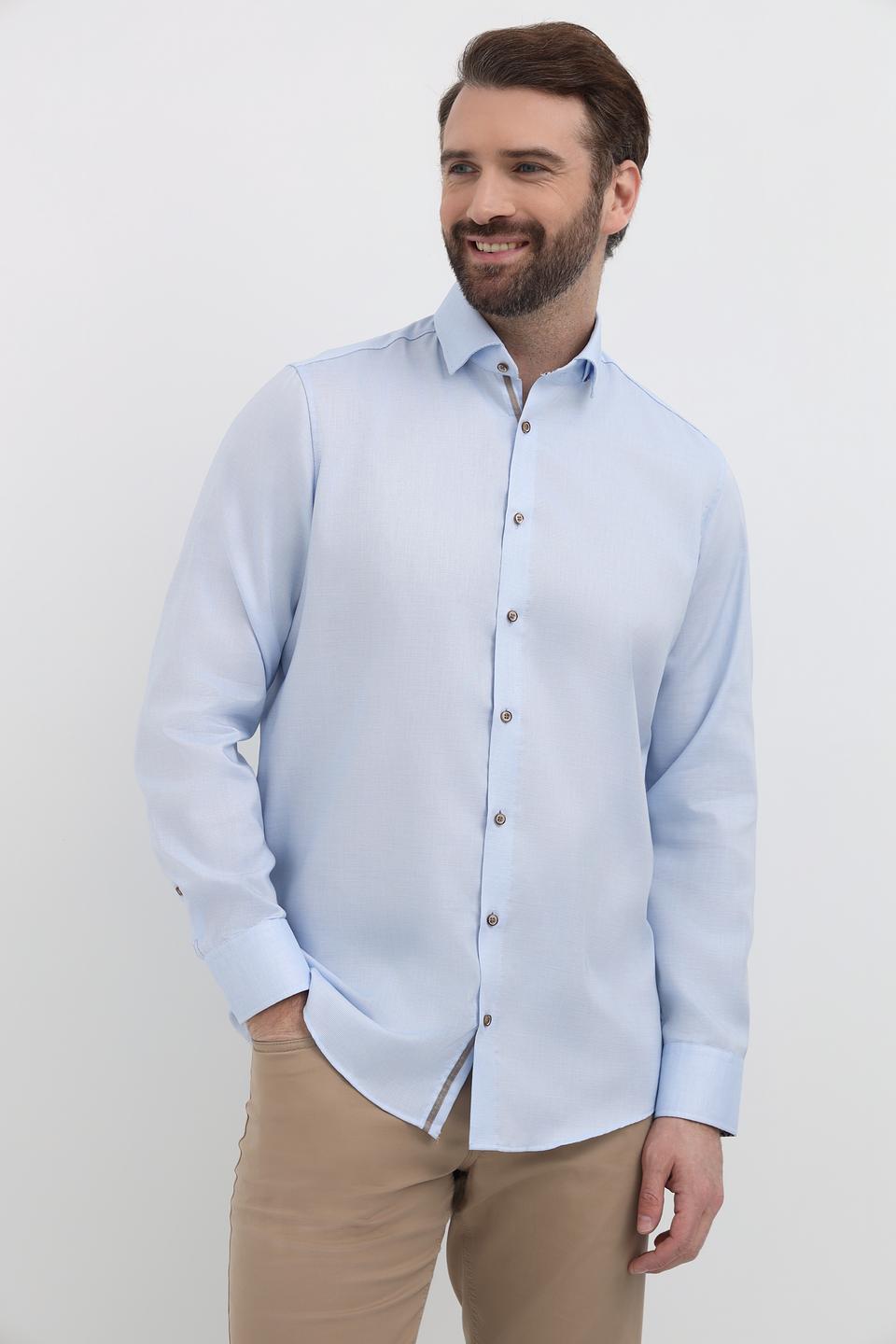 Рубашка Venti men голубая