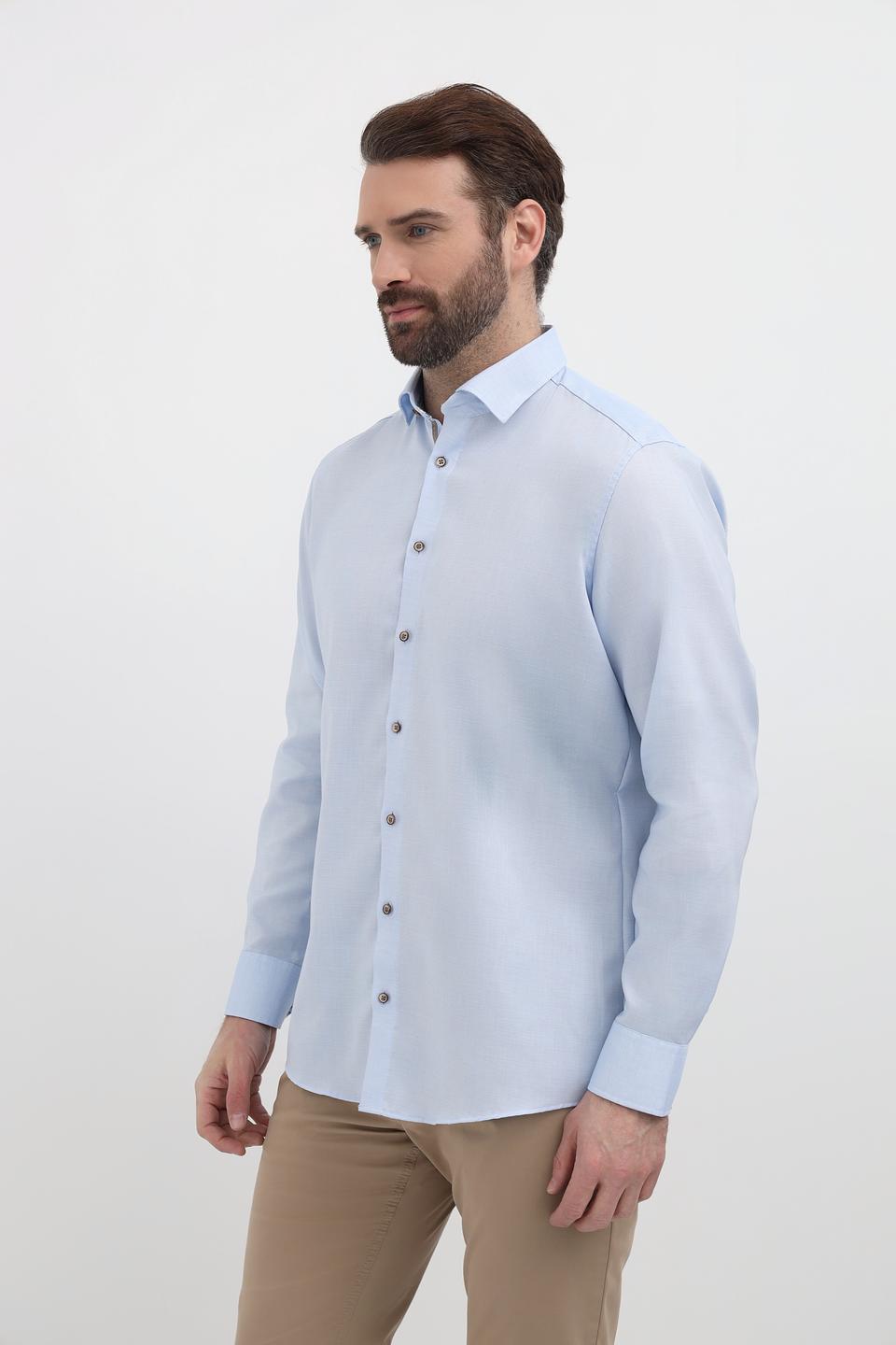 Рубашка Venti men голубая