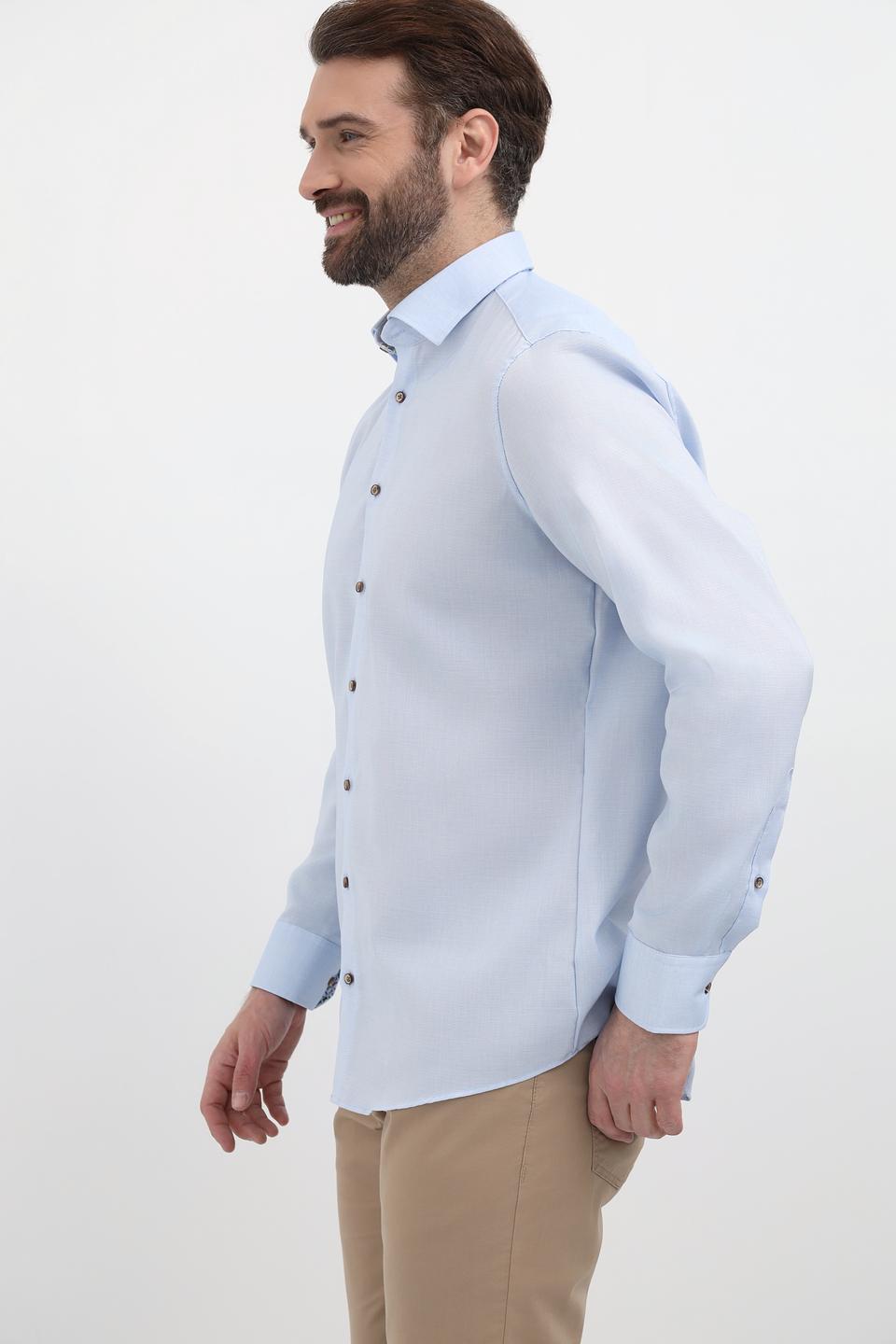 Рубашка Venti men голубая