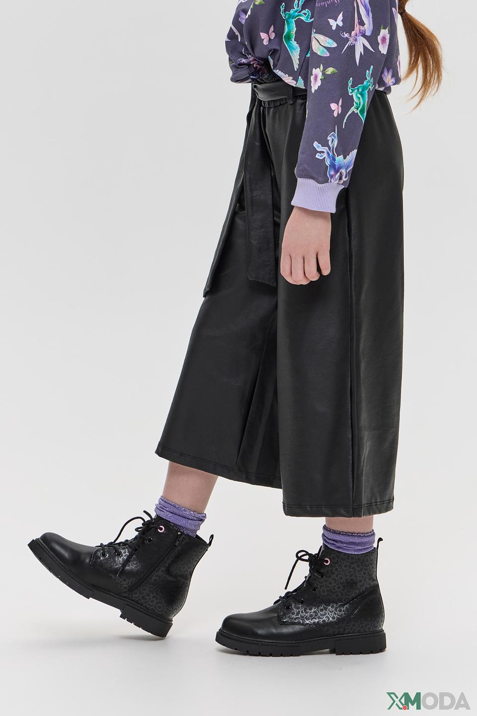 Брюки Choupette дев. чёрные кюлоты