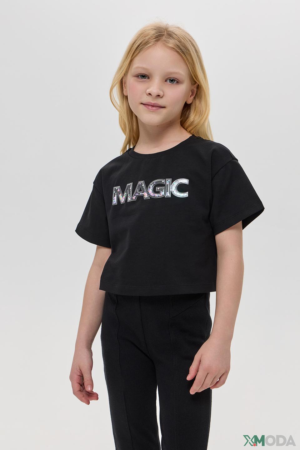 Блуза Choupette чёрная с надписью