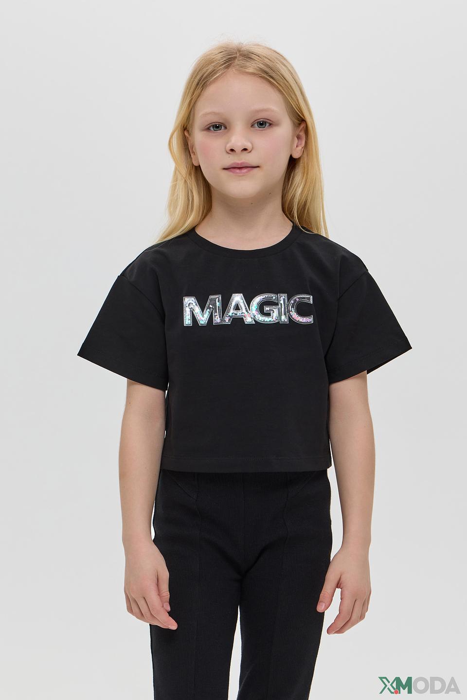 Блуза Choupette чёрная с надписью