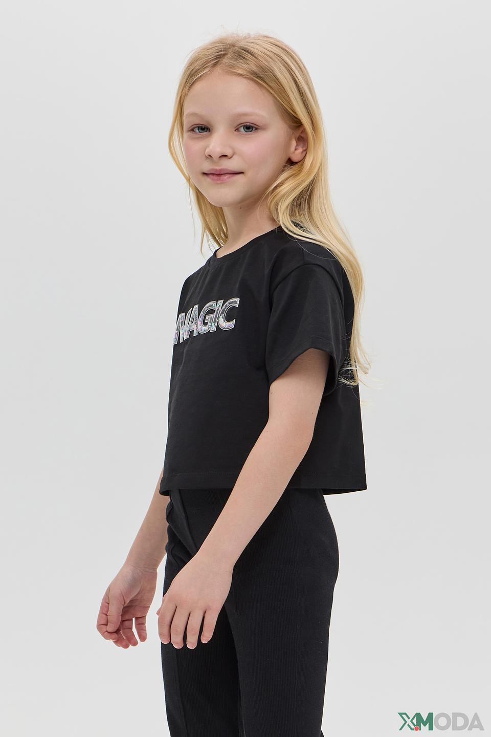 Блуза Choupette чёрная с надписью