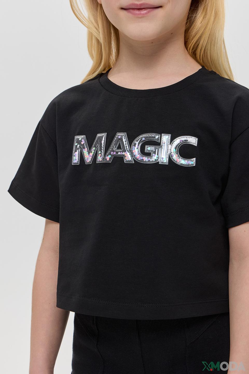 Блуза Choupette чёрная с надписью