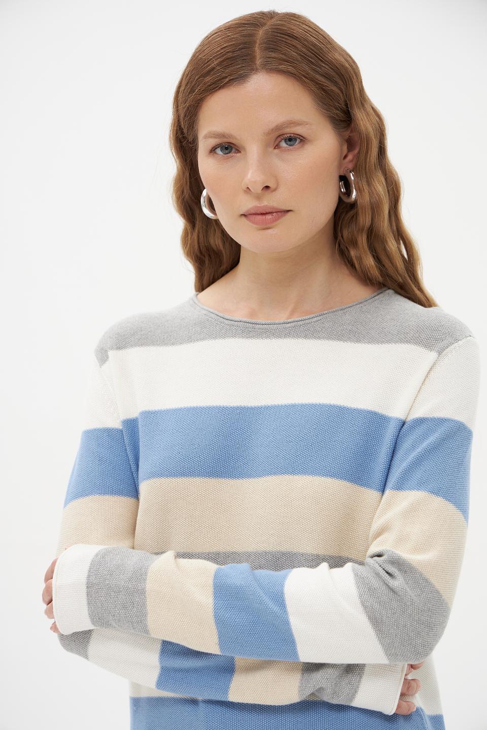 Пуловер Tom Tailor в полоску