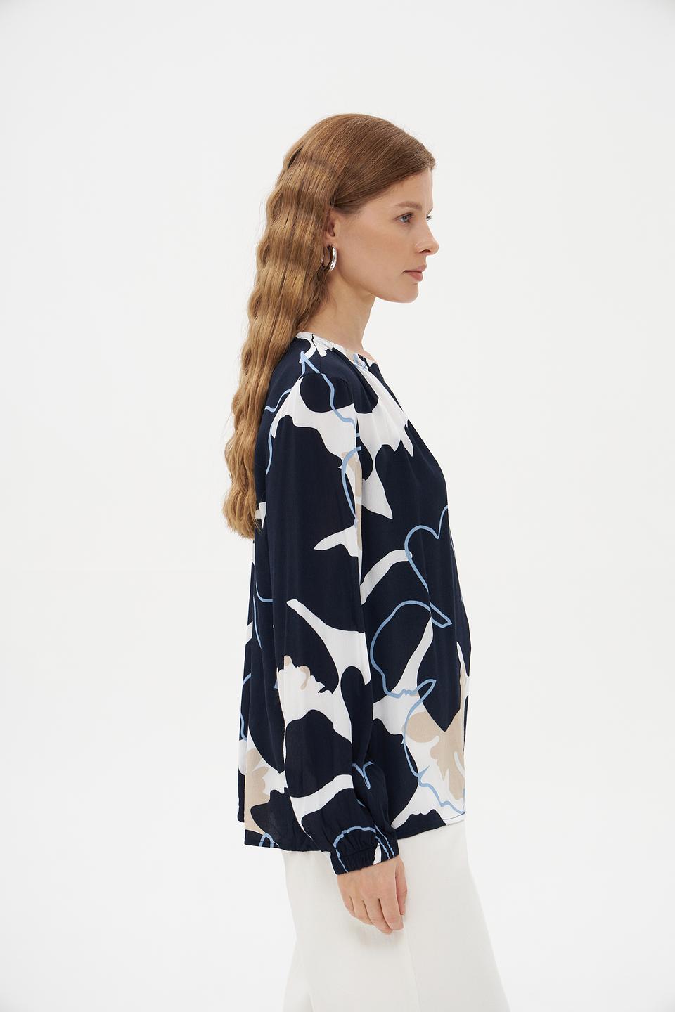 Блуза Tom Tailor с принтом