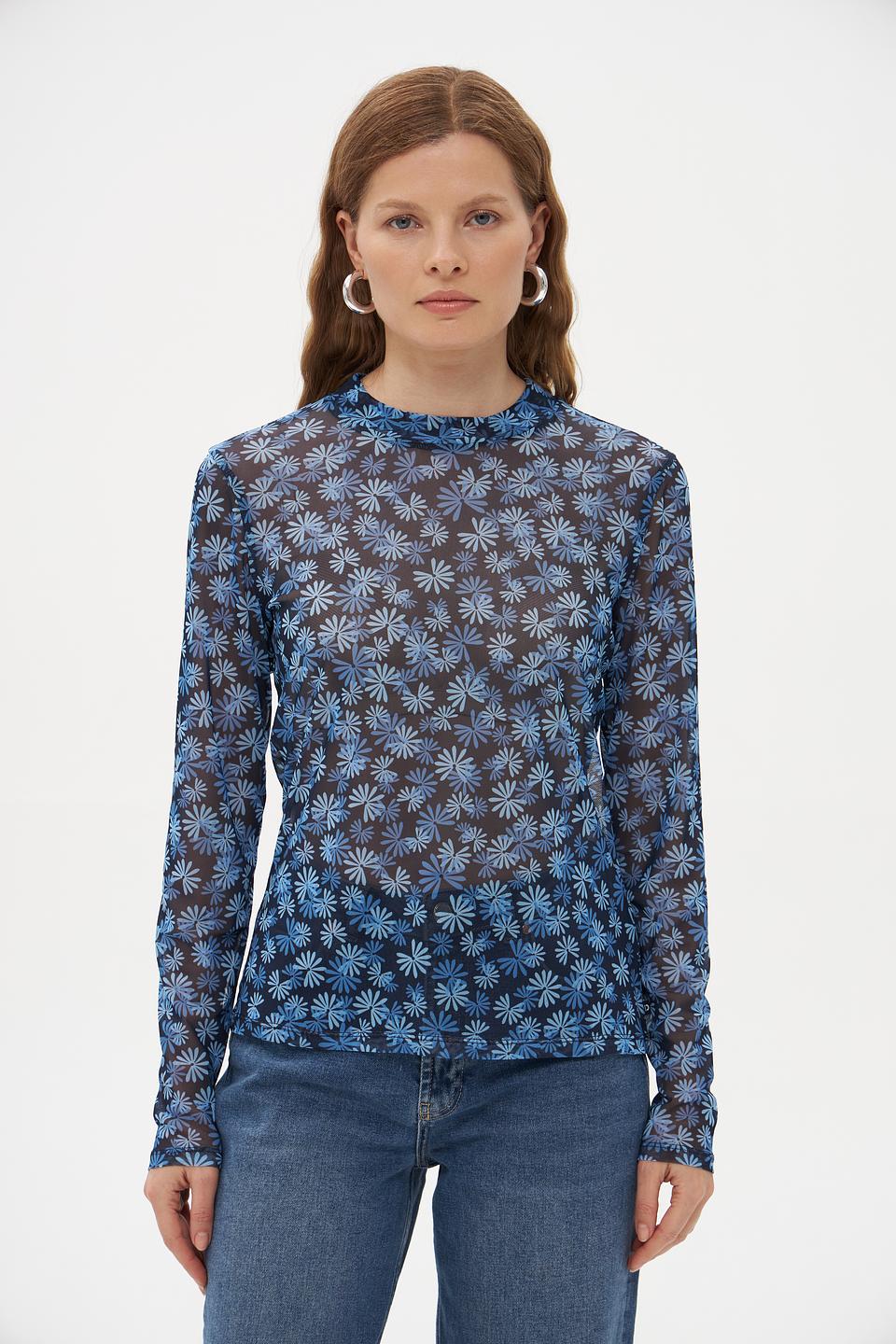 Блузка Tom Tailor denim с цветочным принтом