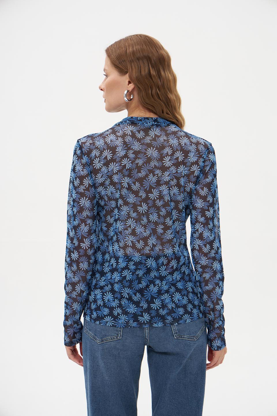 Блузка Tom Tailor denim с цветочным принтом