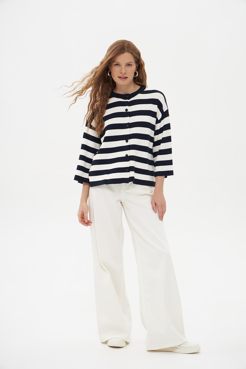 Жакет Tom Tailor в полоску