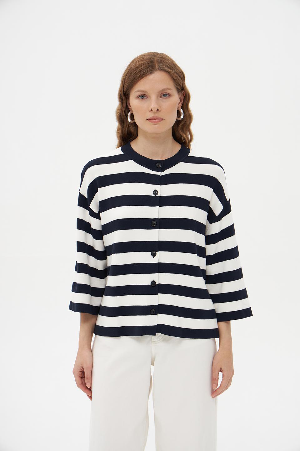 Жакет Tom Tailor в полоску