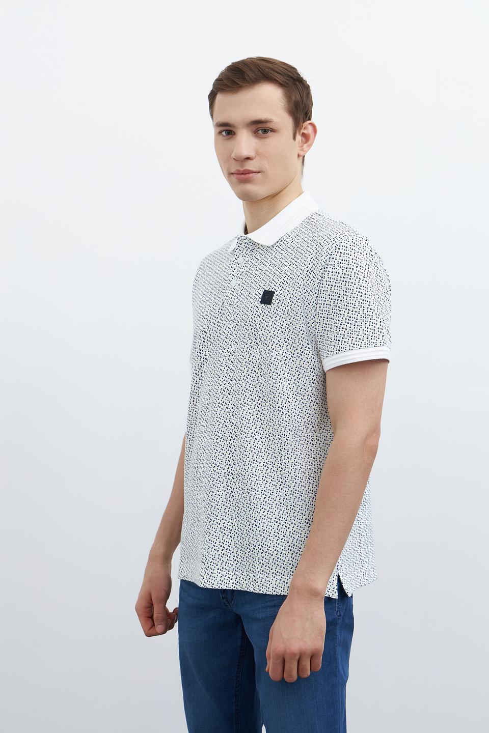 Поло Tom Tailor с принтом