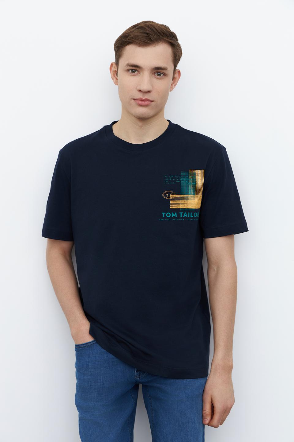 Футболка Tom Tailor с принтом