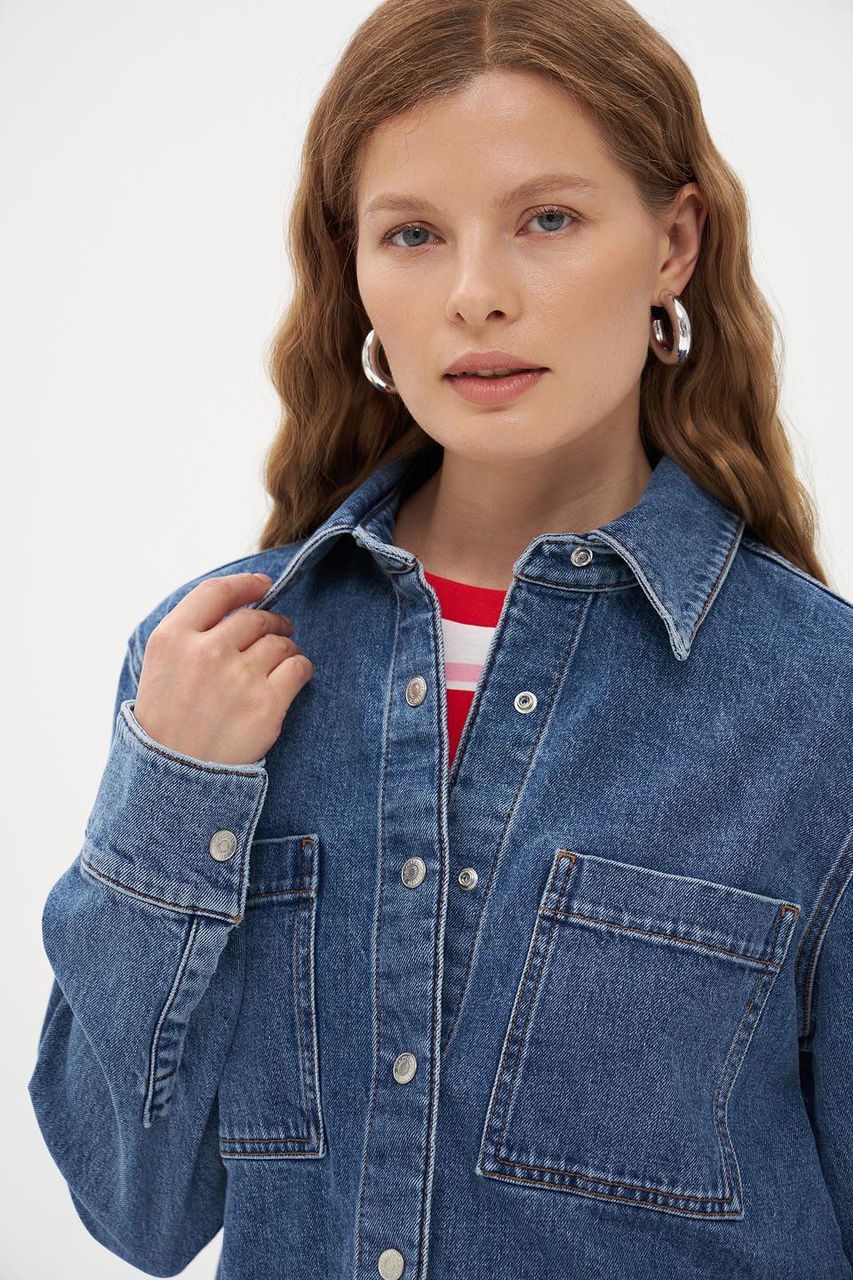 Рубашка джинсовая Marc O Polo