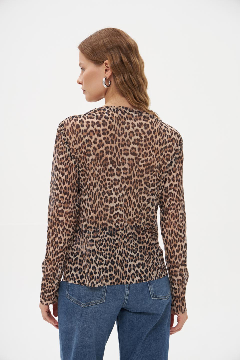 Блуза Rich and Royal леопард
