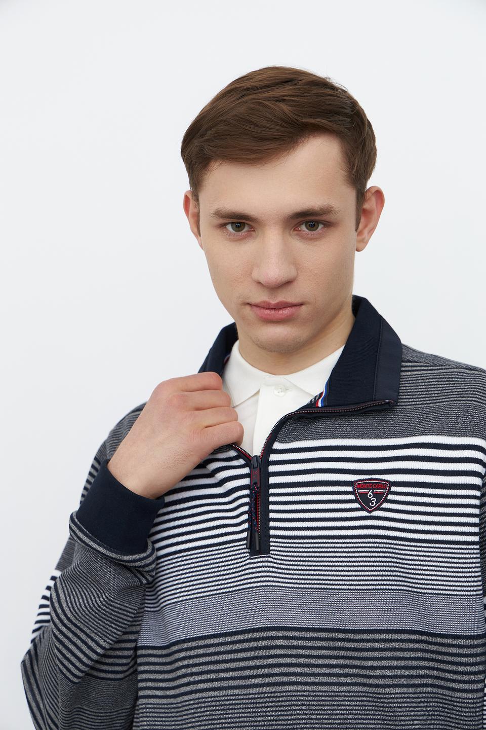 Джемпер Monte Carlo в полоску