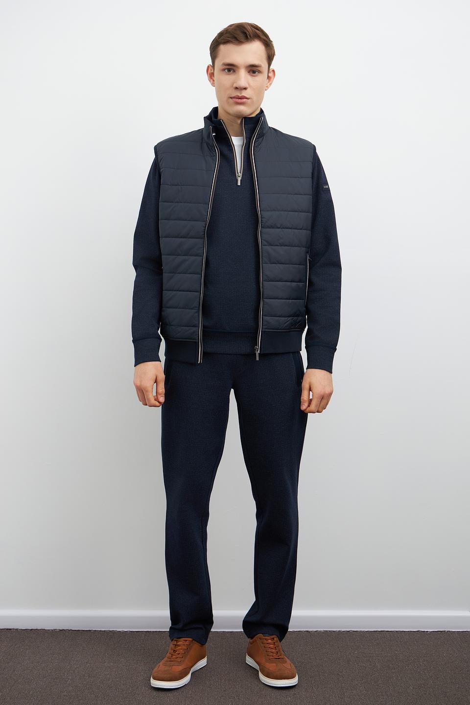 Куртка-жилет Bugatti стеганый синий