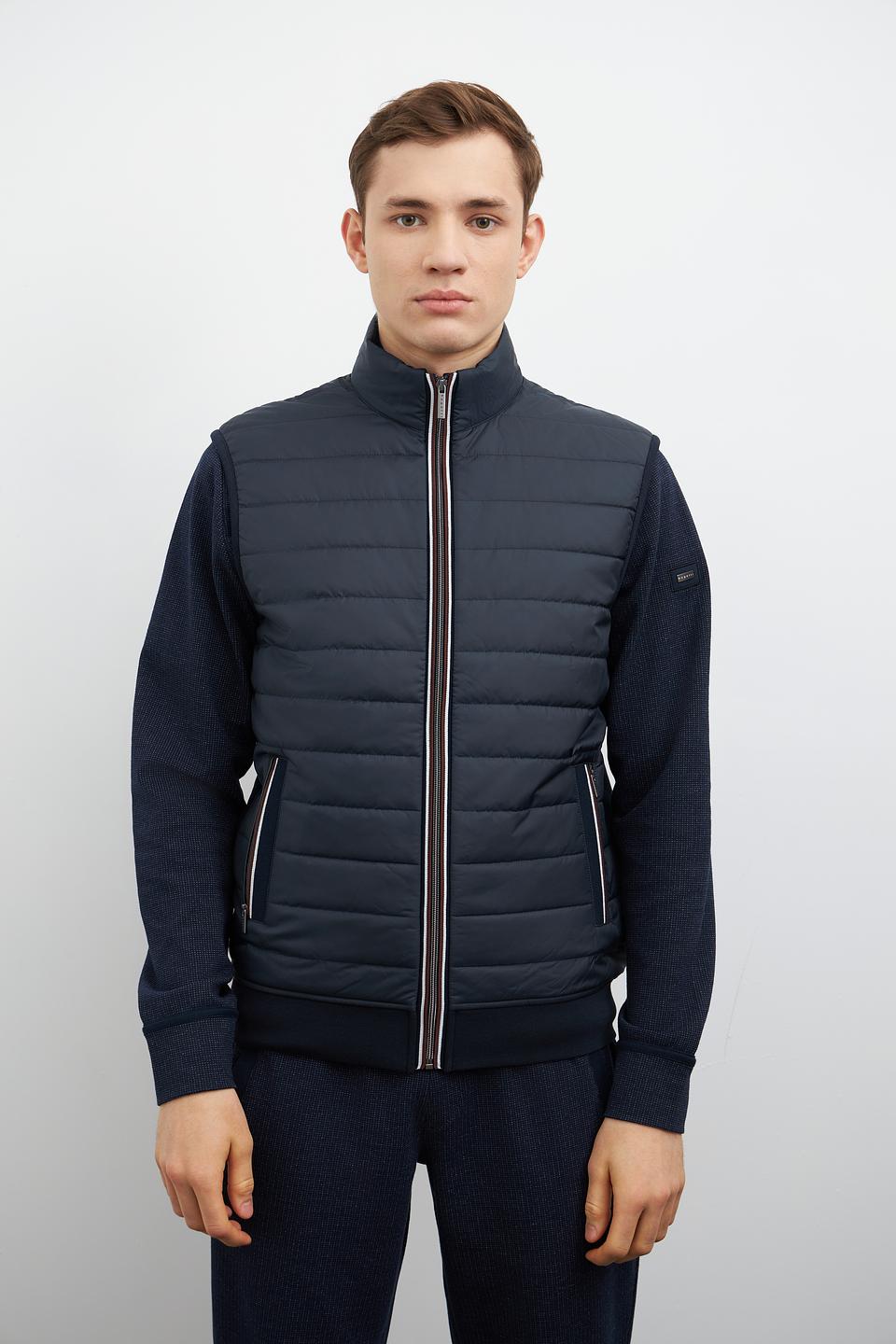 Куртка-жилет Bugatti стеганый синий