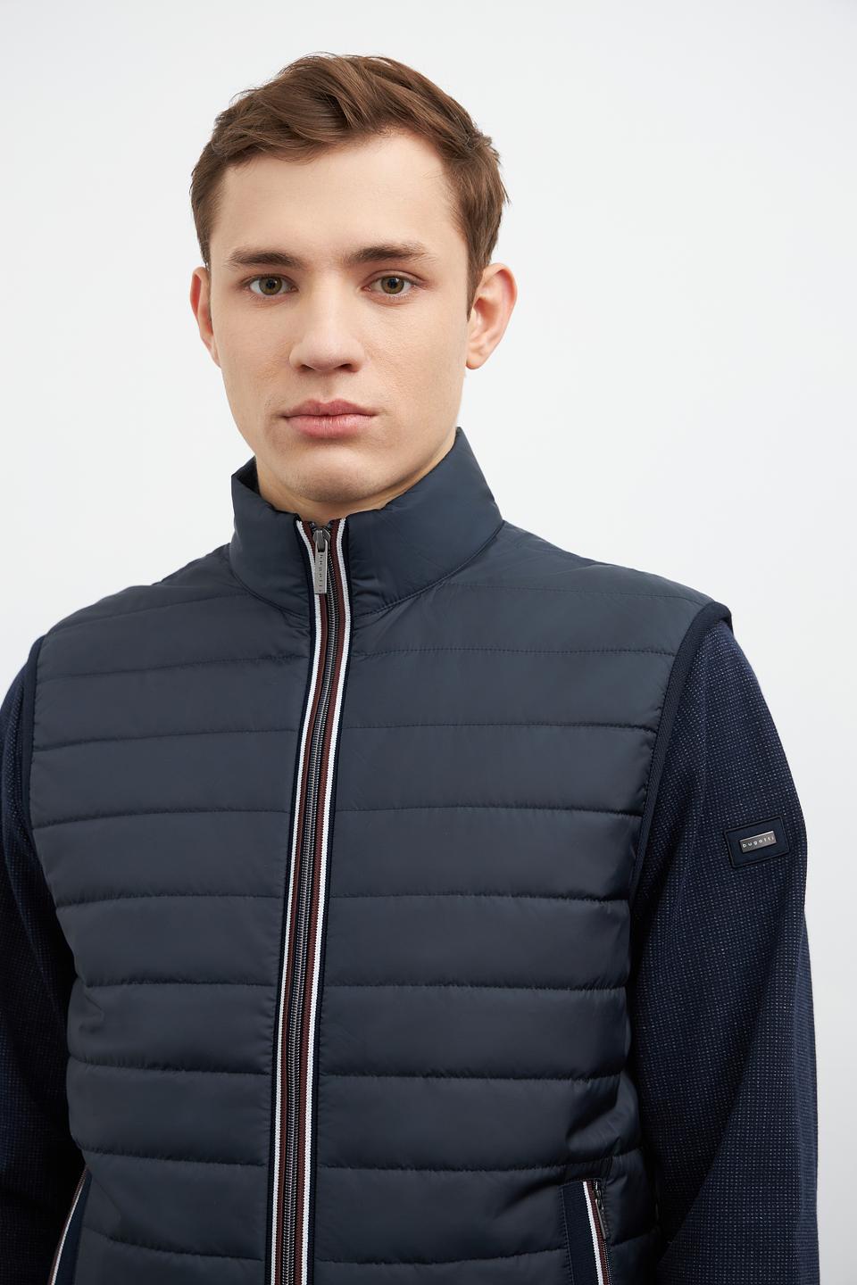 Куртка-жилет Bugatti стеганый синий