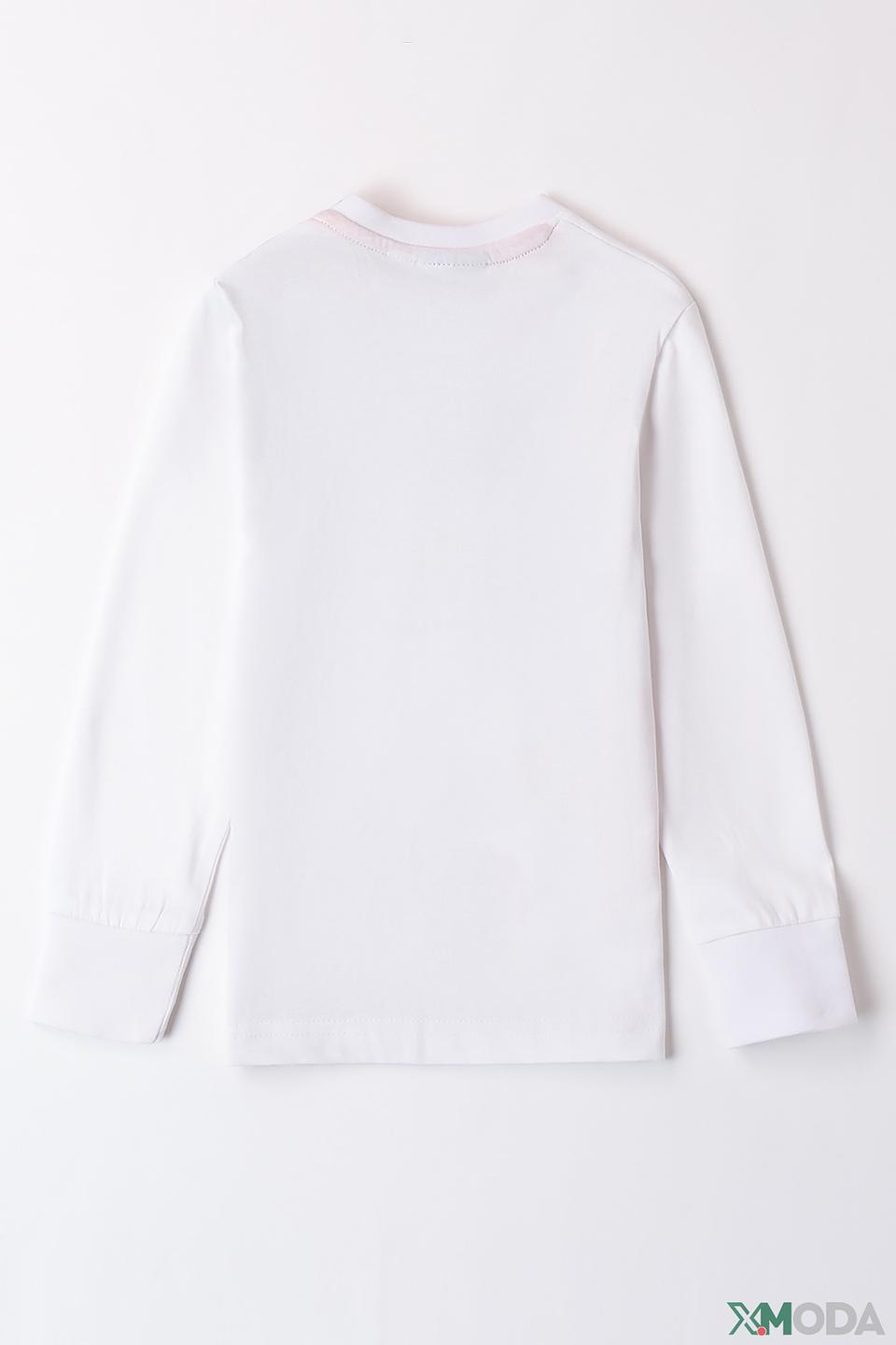 Джемпер Sarabanda "Jungle expedition" белый