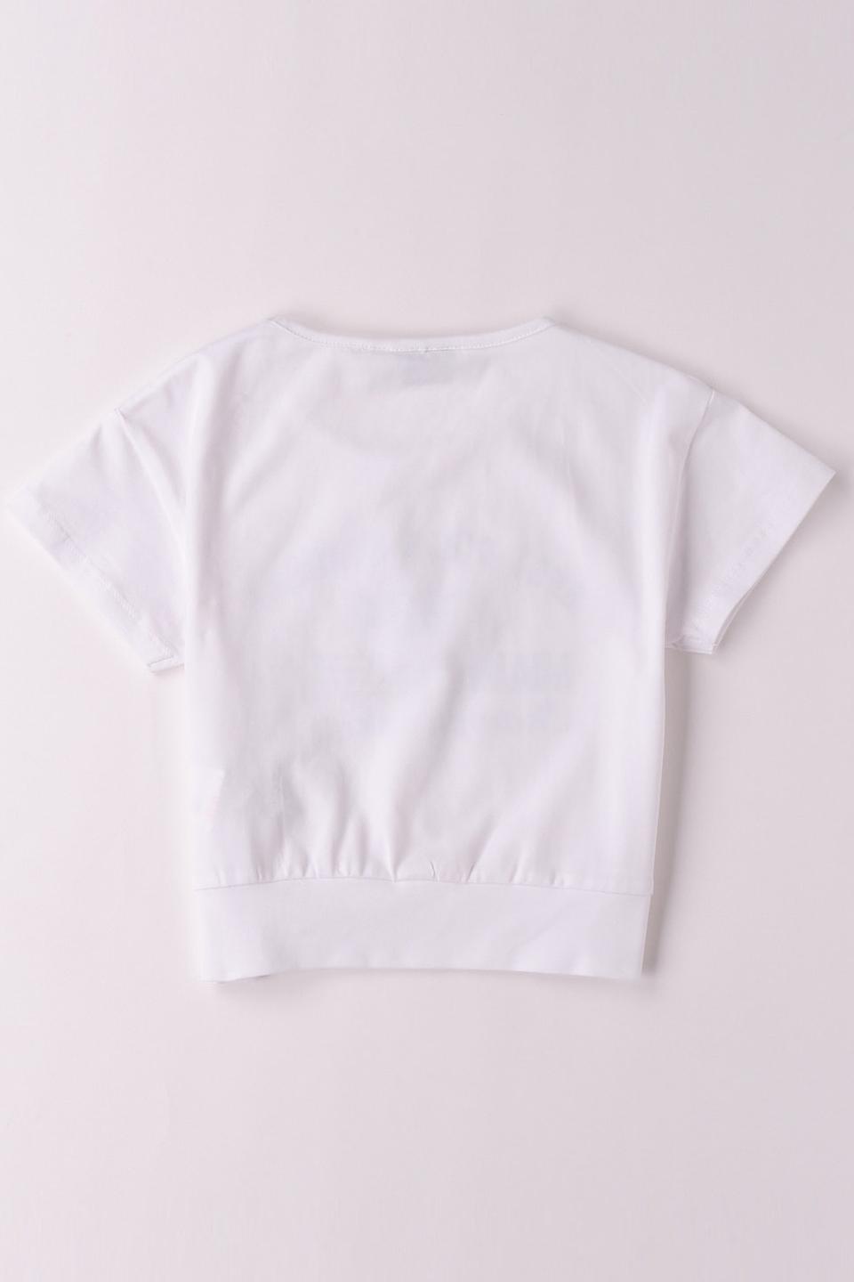 Футболка Sarabanda дев. с принтом