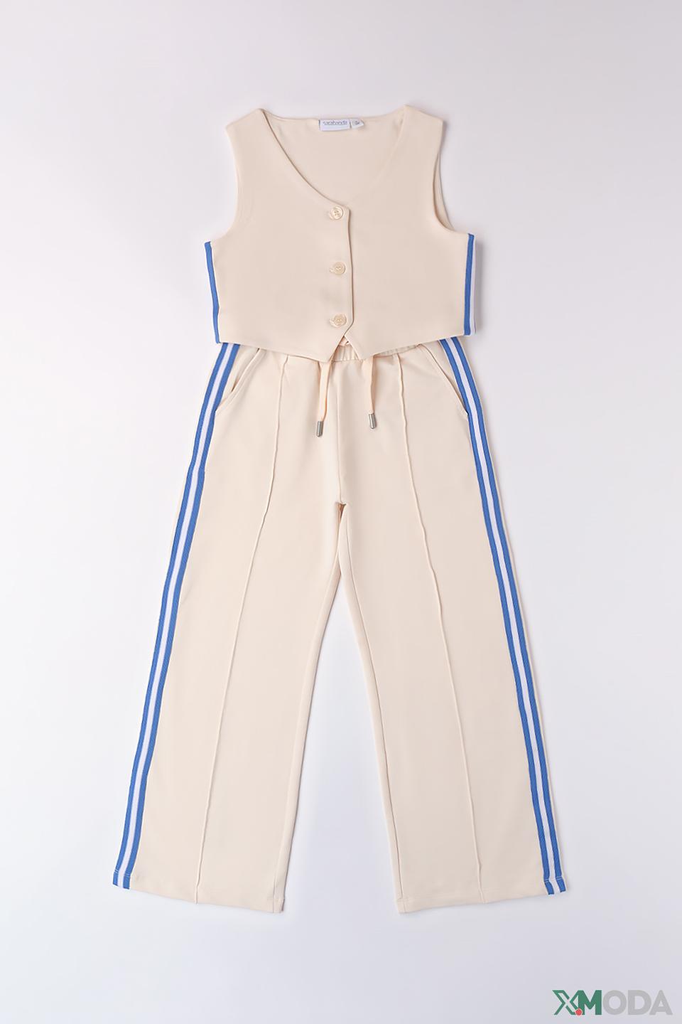 Комплект Sarabanda бежевый с полосками