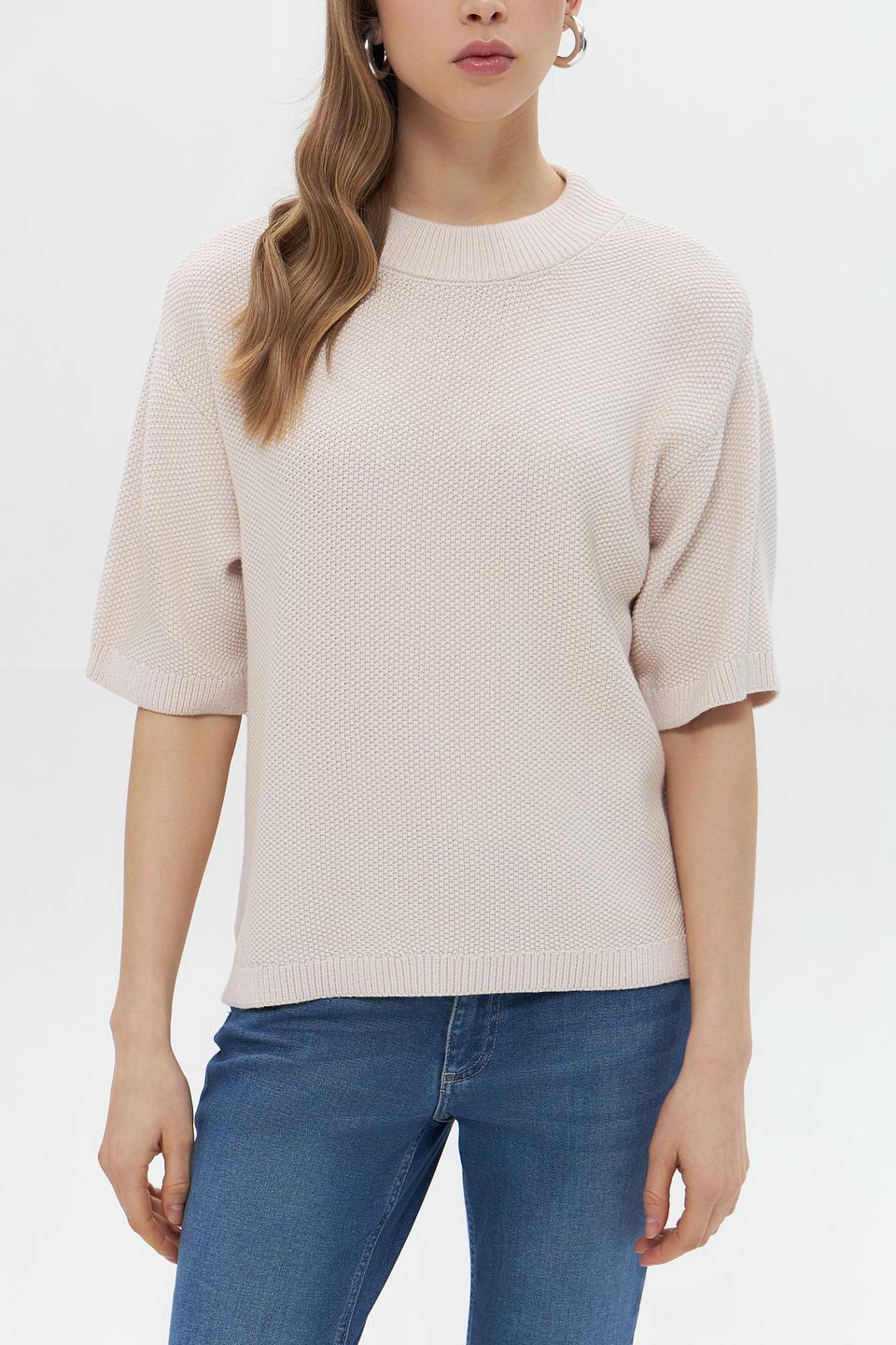 Пуловер More and More бежевый