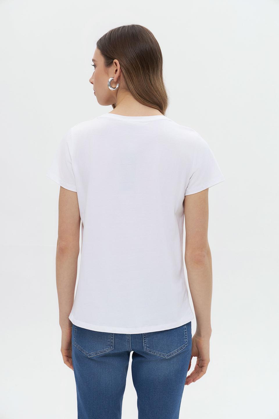 Футболка More and More с принтом