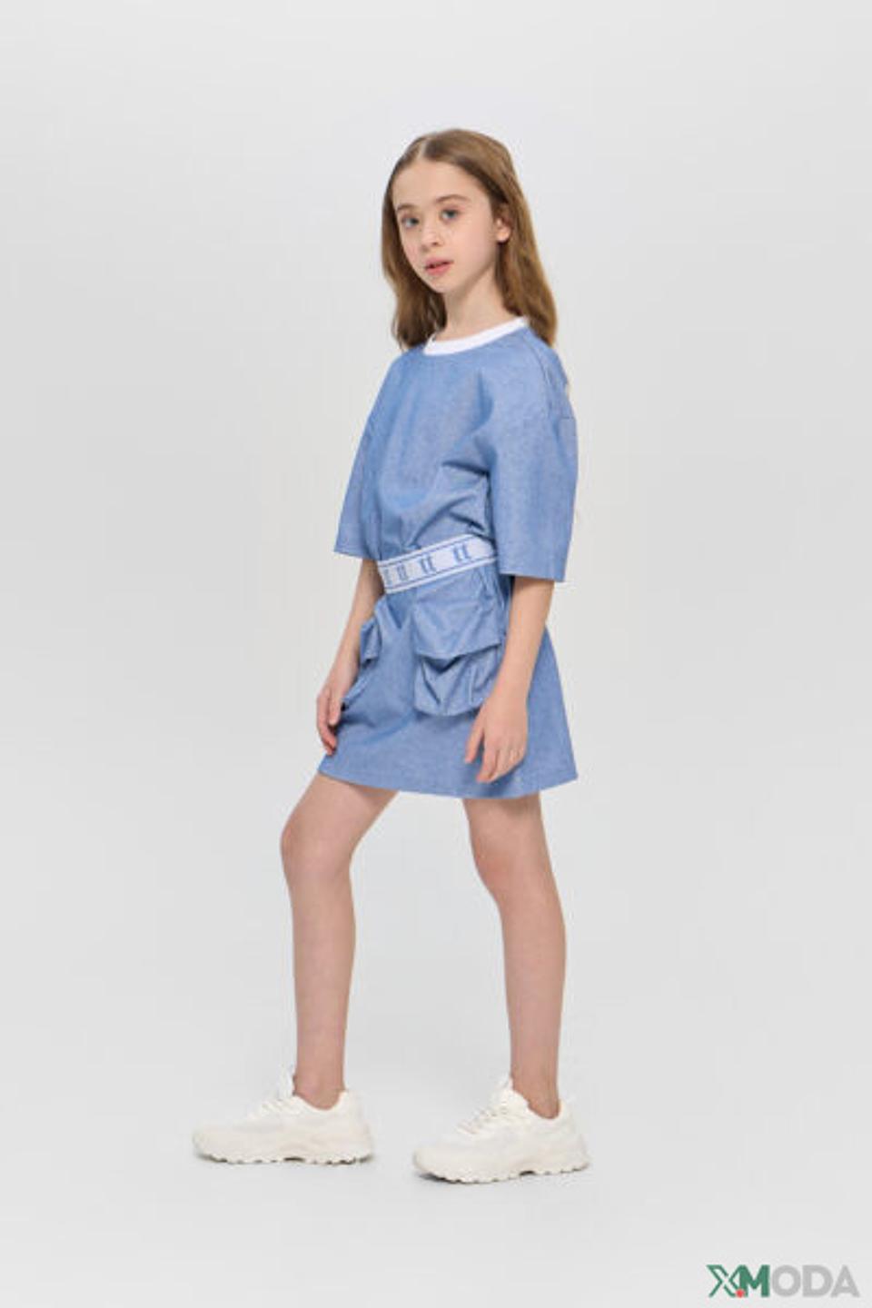 Платье Choupette дев. джинсовое